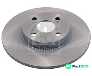 FEBI BILSTEIN REAR 2 X BRAKE DISC 26111 FOR TOYOTA
