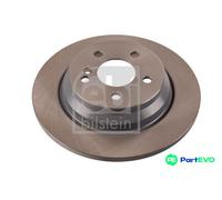 FEBI BILSTEIN REAR 2 X BRAKE DISC 26404 FOR MERCEDES-BENZ