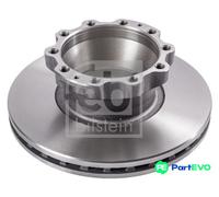 FEBI BILSTEIN REAR 2 X BRAKE DISC 35344