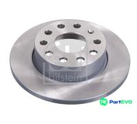 FEBI BILSTEIN REAR 2 X BRAKE DISC 36215 FOR AUDI SKODA VW
