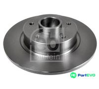 FEBI BILSTEIN REAR 2 X BRAKE DISC 38305 FOR RENAULT