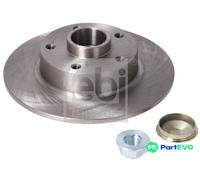 FEBI BILSTEIN REAR 2 X BRAKE DISC 38307 FOR RENAULT