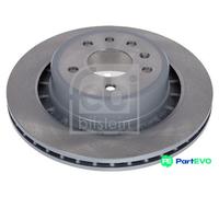 FEBI BILSTEIN REAR 2 X BRAKE DISC 43812 FOR SAAB