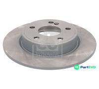 FEBI BILSTEIN REAR 2 X BRAKE DISC 43816 FOR MERCEDES-BENZ