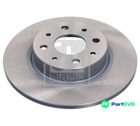FEBI BILSTEIN REAR 2 X BRAKE DISC 43843 FOR ALFA ROMEO