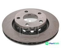 FEBI BILSTEIN REAR 2 X BRAKE DISC 43869 FOR AUDI VW