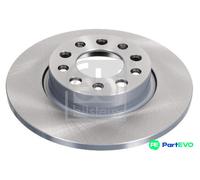 FEBI BILSTEIN REAR 2 X BRAKE DISC 43880 FOR ALFA ROMEO FIAT JEEP