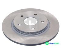 FEBI BILSTEIN REAR 2 X BRAKE DISC 43900 FOR DODGE FIAT