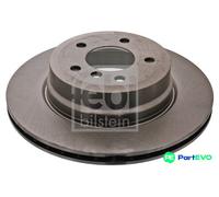FEBI BILSTEIN REAR 2 X BRAKE DISC 43914 FOR BMW