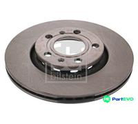 FEBI BILSTEIN REAR 2 X BRAKE DISC 43921 FOR AUDI VW