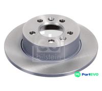 FEBI BILSTEIN REAR 2 X BRAKE DISC 44077 FOR RENAULT
