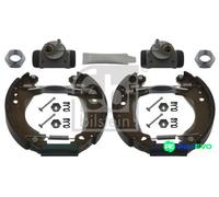 FEBI BILSTEIN REAR BRAKE SHOE SET 37484 FOR CITROËN PEUGEOT