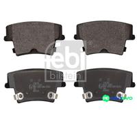 FEBI BILSTEIN REAR DISC BRAKE BRAKE PAD SET 116109 FOR CHRYSLER DODGE LANCIA