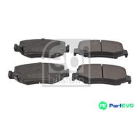 FEBI BILSTEIN REAR DISC BRAKE BRAKE PAD SET 116305 FOR DODGE JEEP