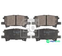 FEBI BILSTEIN REAR DISC BRAKE BRAKE PAD SET 116334 FOR LEXUS