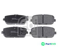 FEBI BILSTEIN REAR DISC BRAKE BRAKE PAD SET 116386 FOR MAZDA
