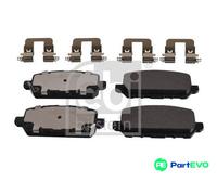 FEBI BILSTEIN REAR DISC BRAKE BRAKE PAD SET 116406