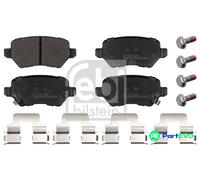 FEBI BILSTEIN REAR DISC BRAKE BRAKE PAD SET 16512 FOR OPEL VAUXHALL KIA