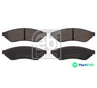 FEBI BILSTEIN REAR DISC BRAKE BRAKE PAD SET 16722