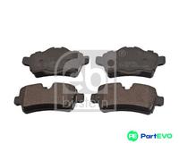 FEBI BILSTEIN REAR DISC BRAKE BRAKE PAD SET 16742 FOR MINI