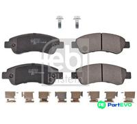 FEBI BILSTEIN REAR DISC BRAKE BRAKE PAD SET 16814