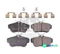 FEBI BILSTEIN REAR DISC BRAKE BRAKE PAD SET 16891