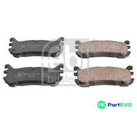 FEBI BILSTEIN REAR DISC BRAKE BRAKE PAD SET 170257 FOR MAZDA