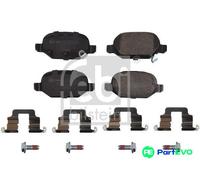 FEBI BILSTEIN REAR DISC BRAKE BRAKE PAD SET 175268
