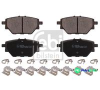 FEBI BILSTEIN REAR DISC BRAKE BRAKE PAD SET 195081