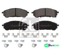 FEBI BILSTEIN REAR DISC BRAKE BRAKE PAD SET 196370