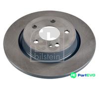 FEBI BILSTEIN REAR LEFT 2 X BRAKE DISC 107514 FOR MERCEDES-BENZ