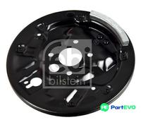 FEBI BILSTEIN REAR LEFT BRAKE DISC SPLASH GUARD 175213 FOR SKODA VW