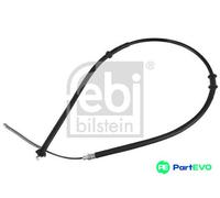 FEBI BILSTEIN REAR LEFT PARKING BRAKE CABLE PULL 176813