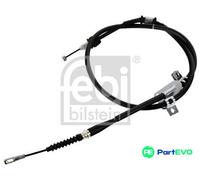 FEBI BILSTEIN REAR LEFT PARKING BRAKE CABLE PULL 178866 FOR HYUNDAI KIA