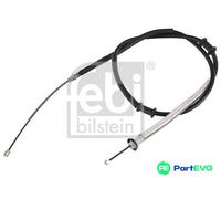 FEBI BILSTEIN REAR LEFT PARKING BRAKE CABLE PULL 180483 FOR FIAT