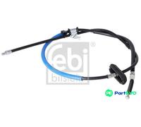 FEBI BILSTEIN REAR LEFT PARKING BRAKE CABLE PULL 193520 FOR OPEL VAUXHALL