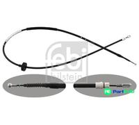 FEBI BILSTEIN REAR LEFT PARKING BRAKE CABLE PULL 48304 FOR AUDI