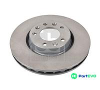 FEBI BILSTEIN REAR LEFT RIGHT 2 X BRAKE DISC 104526 FOR CITROËN