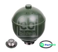 FEBI BILSTEIN REAR LEFT RIGHT PNEUMATIC SUSPENSION PRESSURE ACCUMULATOR 26668