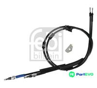 FEBI BILSTEIN Handbrake Cable 178287 – Rear Parking – for Ford Kuga I, Focus II
