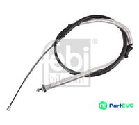 FEBI BILSTEIN REAR RIGHT PARKING BRAKE CABLE PULL 188408 FOR FIAT
