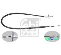 FEBI BILSTEIN REAR RIGHT PARKING BRAKE CABLE PULL 21265