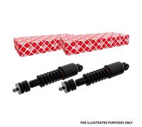 FEBI BILSTEIN Rear Shock Absorbers Dampers Pair Suspension Fits VW Caddy