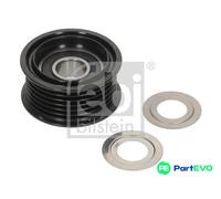 FEBI BILSTEIN RIGHT V-RIBBED BELT DEFLECTION/GUIDE PULLEY 195021 FOR AUDI VW