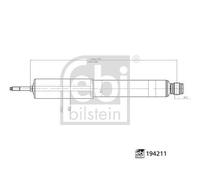 FEBI BILSTEIN 194211 Shock absorber