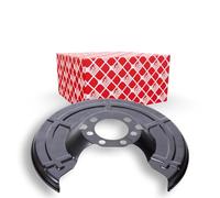 Brake Disc Splash Panel fits OPEL ASTRA G, H, L35 Rear 1998 on Guard Plate Febi