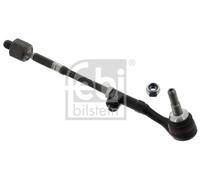 Steering Rod Assembly fits BMW 118 2.0 Right 04 to 13 32106765236 Febi Quality