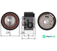 FEBI BILSTEIN TIMING BELT TENSIONER PULLEY 17769 FOR ALFA ROMEO FIAT