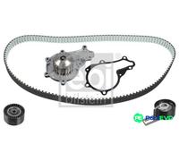 FEBI BILSTEIN WATER PUMP & TIMING BELT KIT 173201 FOR CITROËN FORD PEUGEOT