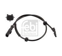 ABS wheel speed sensor Rear Axle Left 102565 FEBI BILSTEIN for RENAULT CLIO III